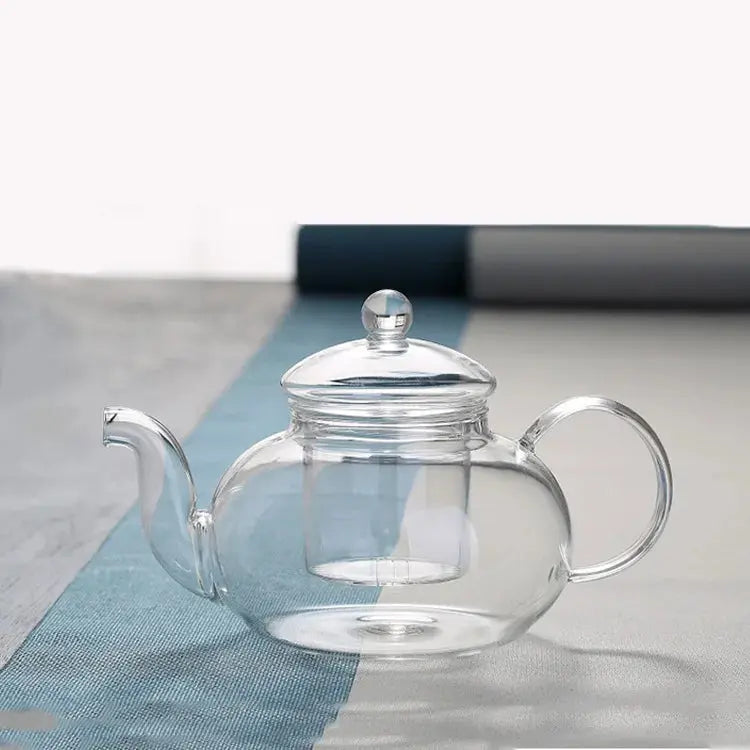 Glass Teapot Jar