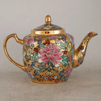 Thumbnail for Service à thé porcelaine impériale sur plateau | Théières à la folie