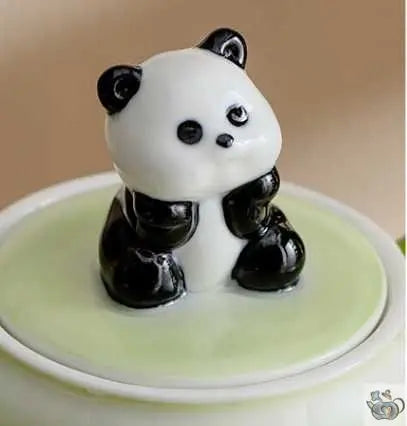 Service à thé porcelaine fantaisie Panda | Théières à la folie