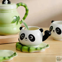 Thumbnail for Service à thé porcelaine fantaisie Panda | Théières à la folie