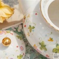 Thumbnail for Service à thé anglais porcelaine rétro | Théières à la folie