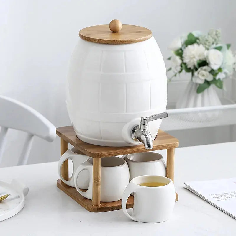 Service thé design japonais baril polyvalent | Théières à la folie