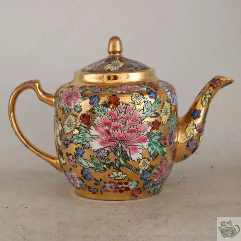 Service à thé porcelaine impériale sur plateau | Théières à la folie