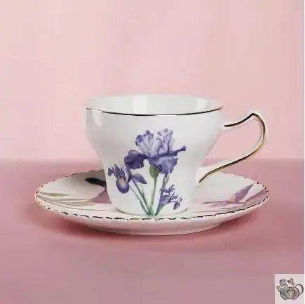 Set à thé duo porcelaine iris | Théières à la folie