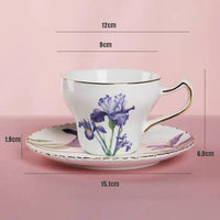 Thumbnail for Set à thé duo porcelaine iris | Théières à la folie
