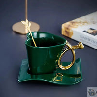 Thumbnail for ​Tasse à thé ou café en porcelaine coeur | Théières à la folie