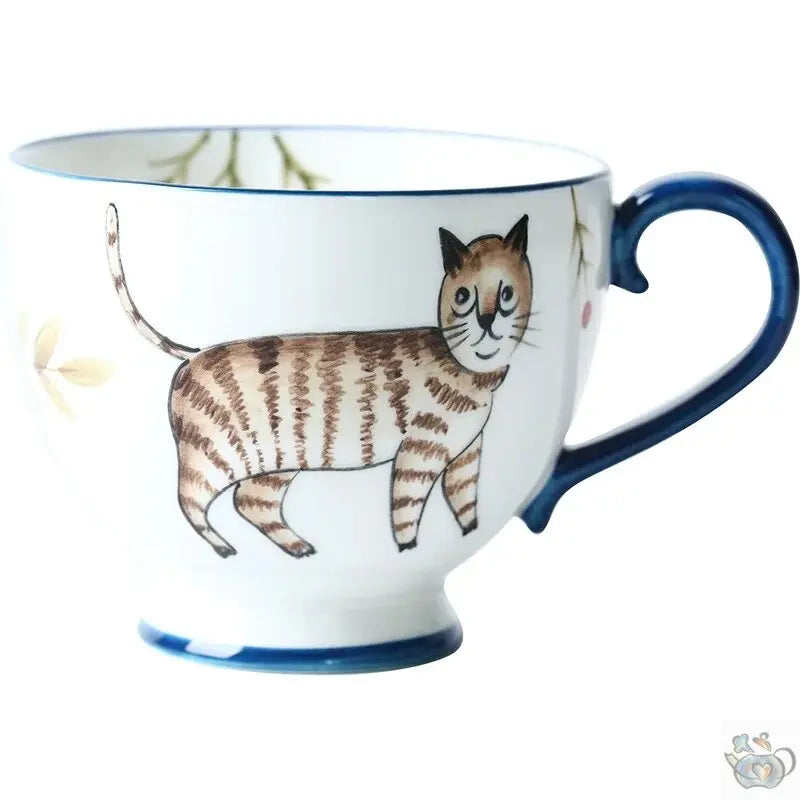 Tasse en céramique aux animaux de la forêt | Théières à la folie