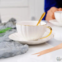 Thumbnail for Tasse en porcelaine blanche intemporelle | Théières à la folie