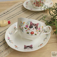 Thumbnail for Tasse en porcelaine classique avec joli Minou | Théières à la folie