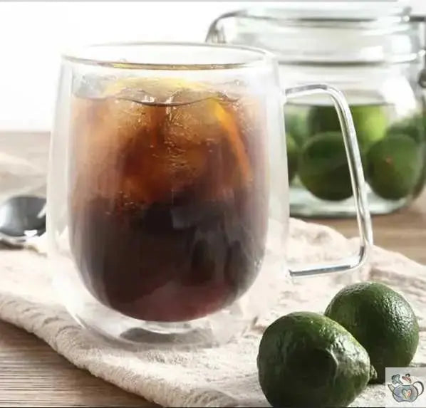 Tasse en verre double paroi | Théières à la folie