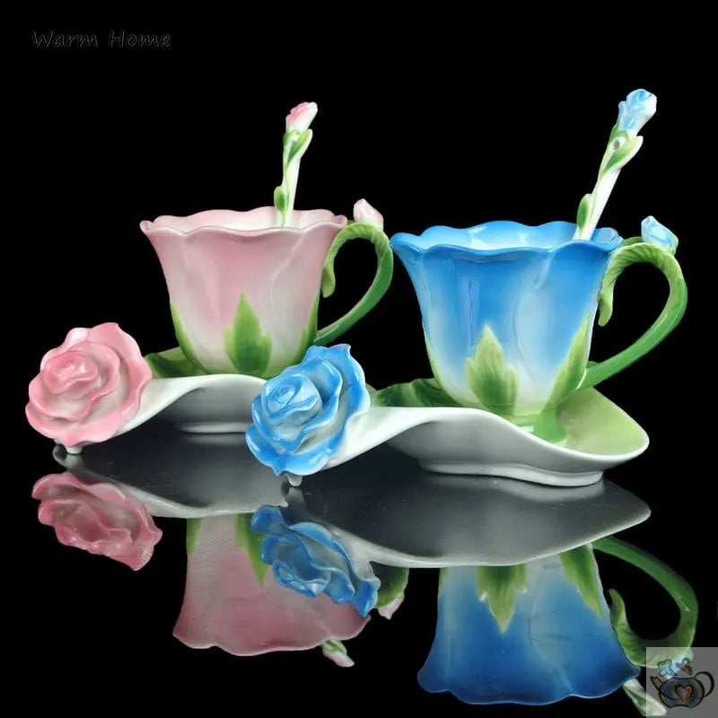 Tasse fête des mères fleurs 3D | Théières à la folie