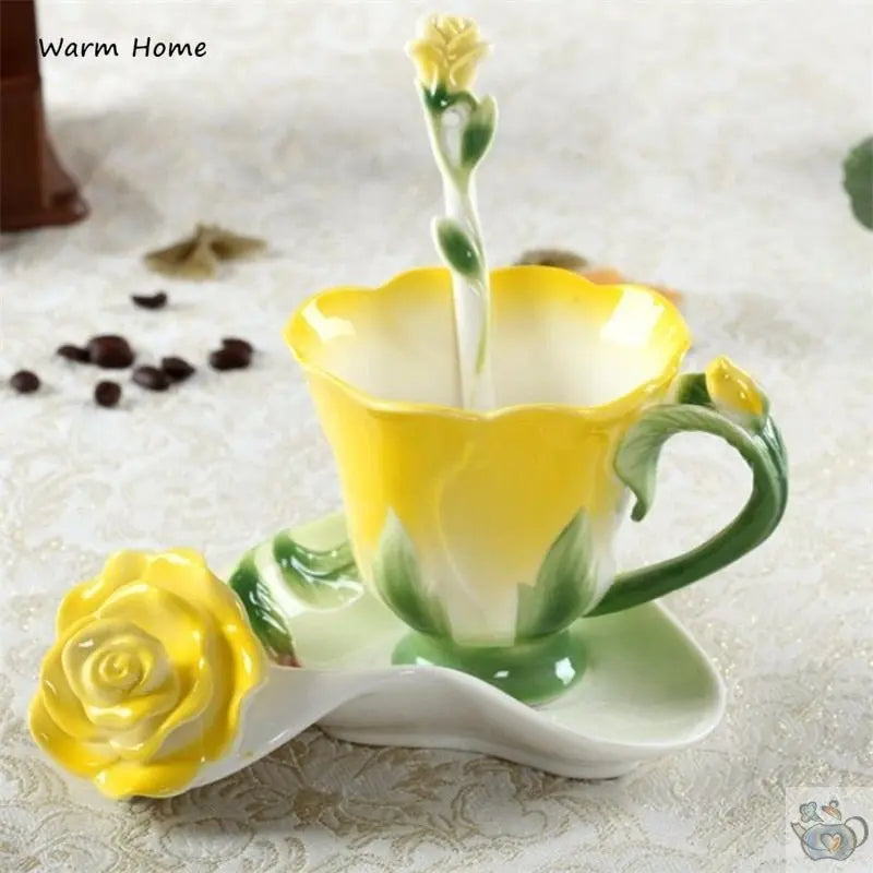 Tasse fête des mères fleurs 3D | Théières à la folie