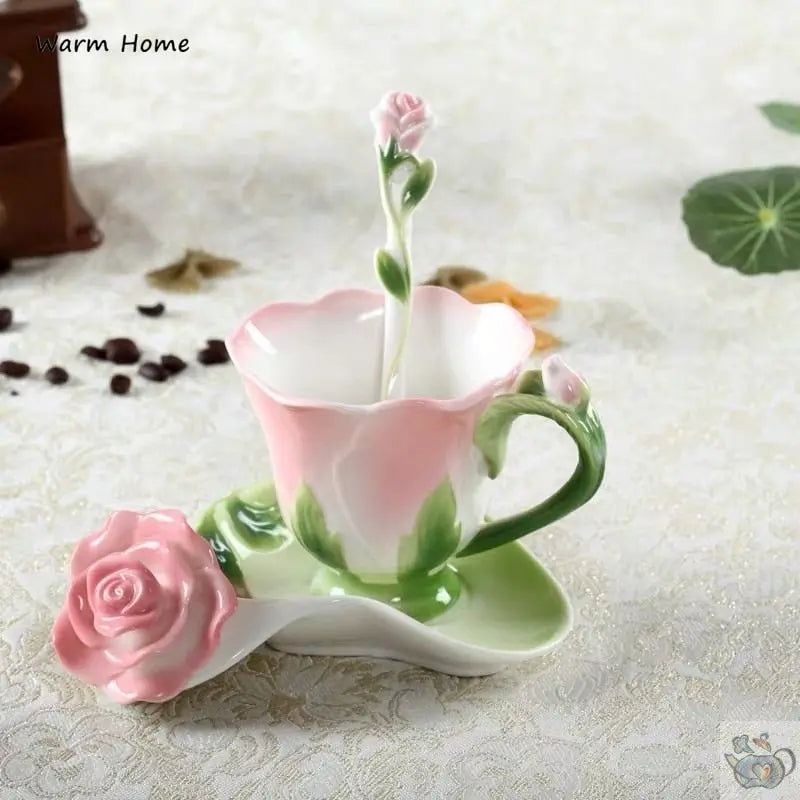 Tasse fête des mères fleurs 3D | Théières à la folie