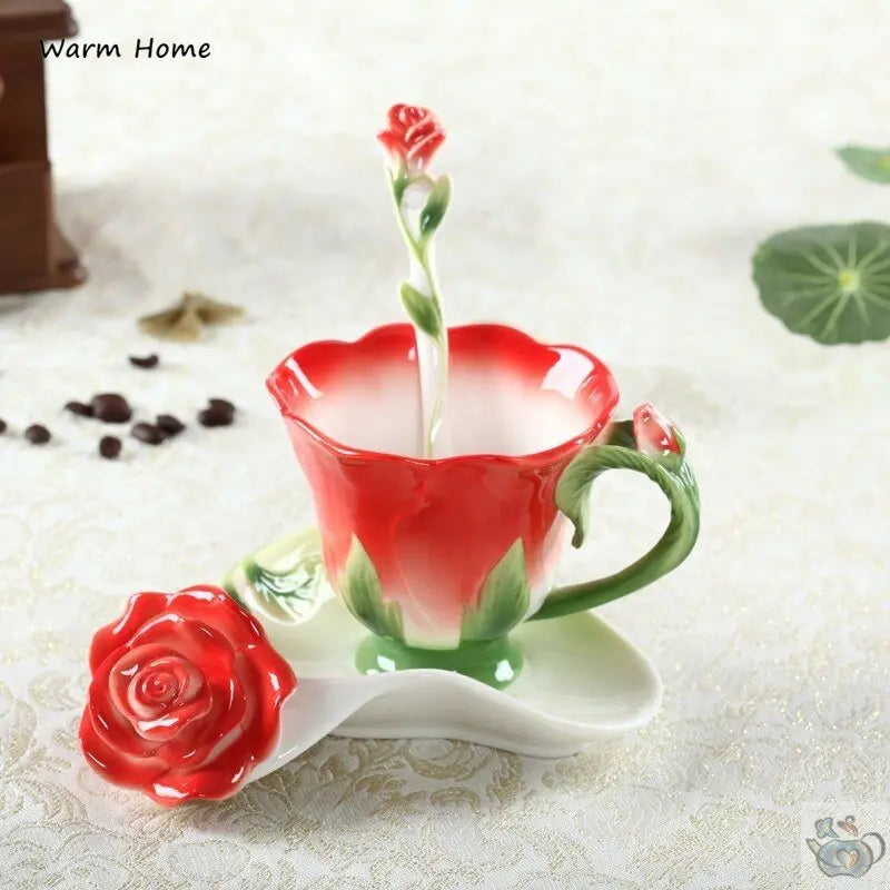 Tasse fête des mères fleurs 3D | Théières à la folie