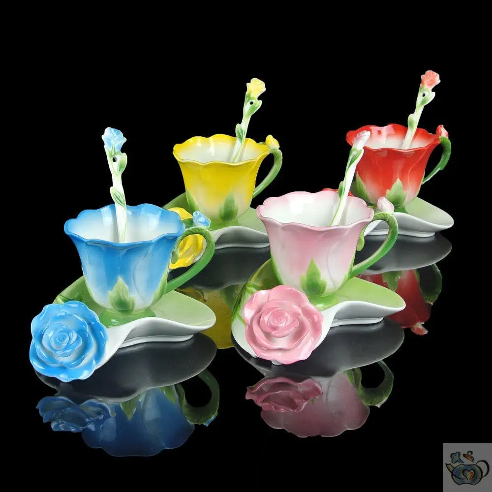 Tasse fête des mères fleurs 3D | Théières à la folie