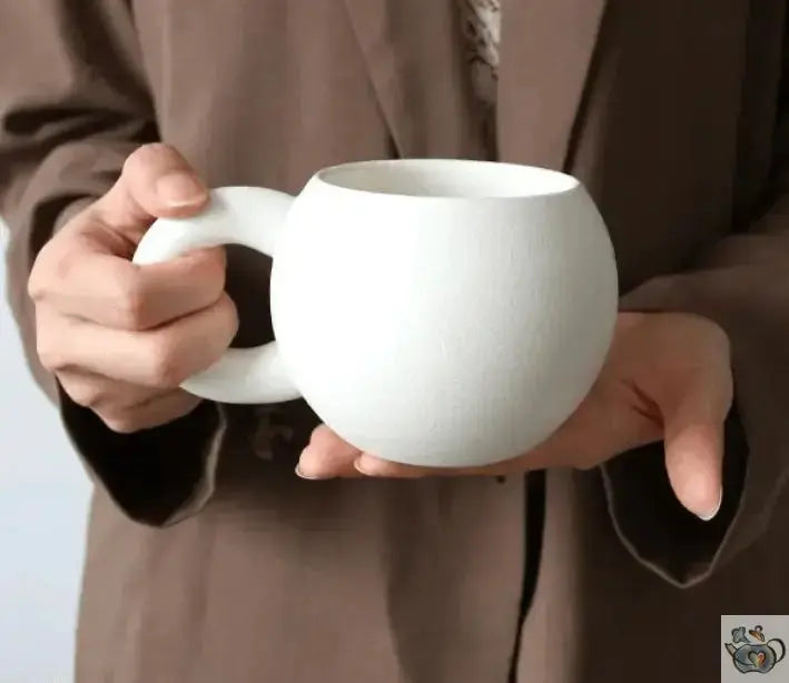 Tasse porcelaine boule contemporaine | Théières à la folie