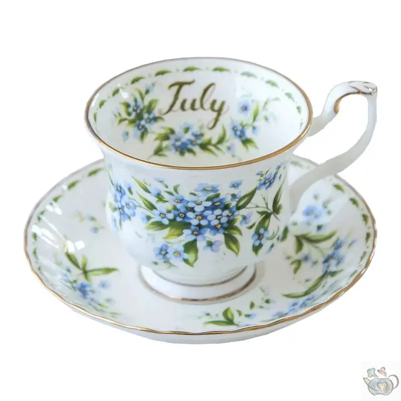 ​Tasses porcelaine 12 mois en fleurs  |  Théières à la folie