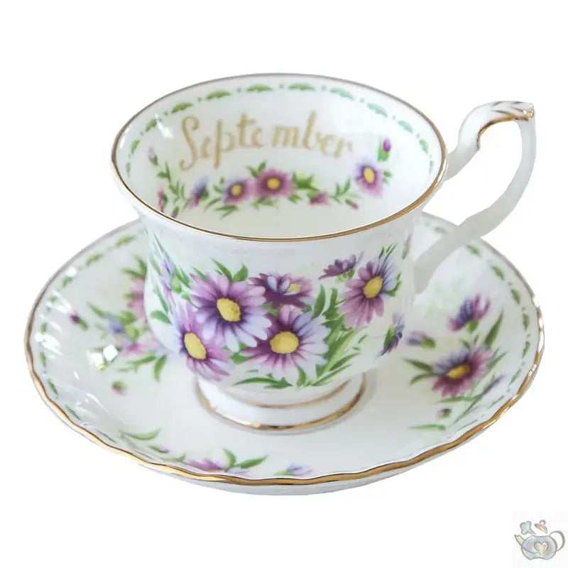 ​Tasses porcelaine 12 mois en fleurs  |  Théières à la folie