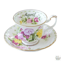 Thumbnail for ​Tasses porcelaine 12 mois en fleurs  |  Théières à la folie