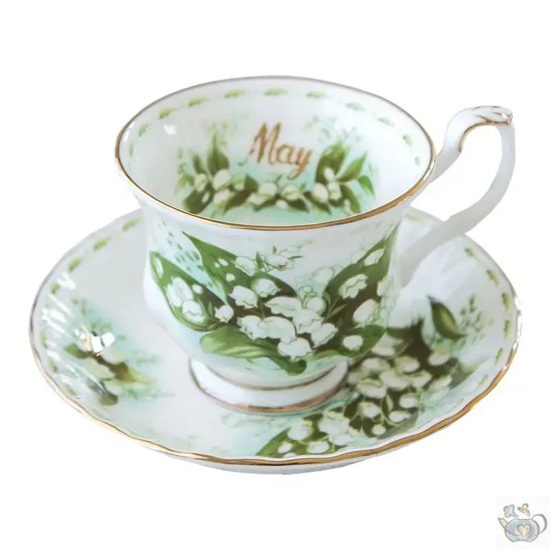 ​Tasses porcelaine 12 mois en fleurs  |  Théières à la folie