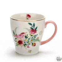 Thumbnail for Théière à compléter en céramique rose et blanc | Théières à la folie