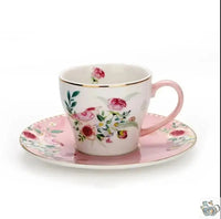 Thumbnail for Théière à compléter en céramique rose et blanc | Théières à la folie