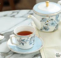 Thumbnail for Théière en porcelaine doux motifs floraux | Théières à la folie