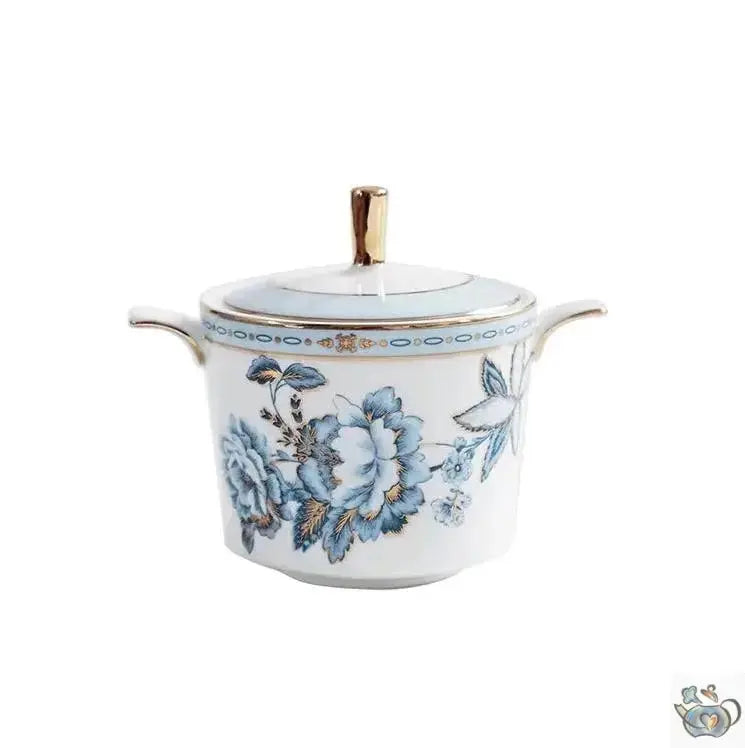 Théière en porcelaine doux motifs floraux | Théières à la folie