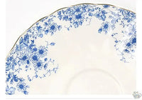 Thumbnail for Théière en porcelaine gaufrée fleurs bleues | Théières à la folie