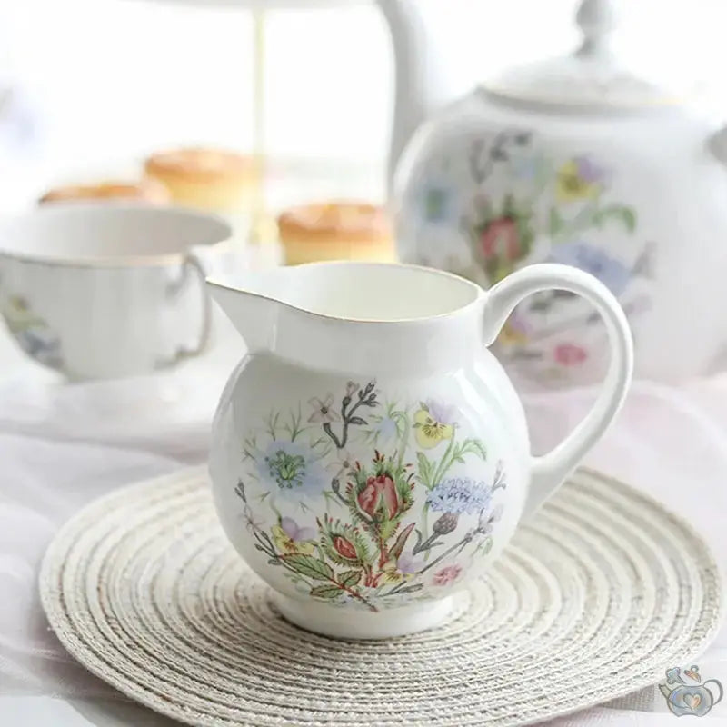 Théière en porcelaine style vieille anglaise | Théières à la folie