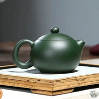 Thumbnail for Théière en poterie verte de Yixing | Théières à la folie