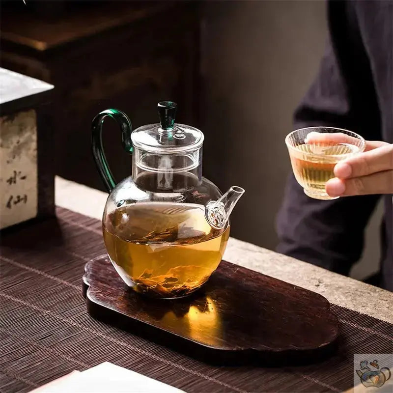 Théière en verre design élégant et féminin | Théières à la folie