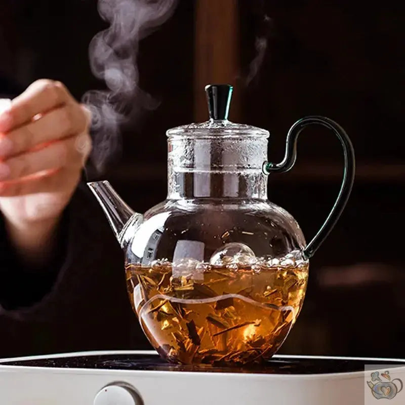 Théière en verre design élégant et féminin | Théières à la folie
