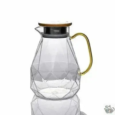 Théière en verre polyvalente "diamant" | Théières à la folie