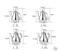 Thumbnail for Théière induction col cygne en acier inoxydable | Théières à la folie