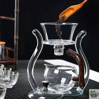 Thumbnail for Théière magnétique en verre avec supports | Théières à la folie