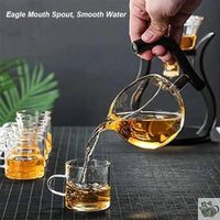 Thumbnail for Théière magnétique en verre avec supports | Théières à la folie