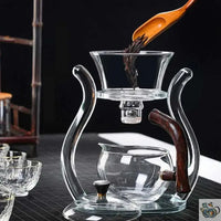 Thumbnail for Théière magnétique en verre avec supports | Théières à la folie