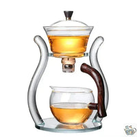 Thumbnail for Théière magnétique en verre avec supports | Théières à la folie