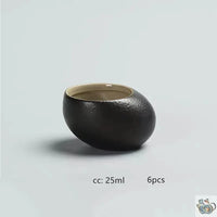 Thumbnail for Théière noire design japonais ovoïde | Théières à la folie