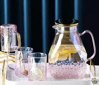 Thumbnail for Théière polyvalente en verre rose  |  Théières à la folie