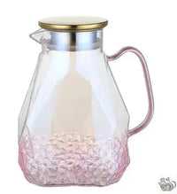 Thumbnail for Théière polyvalente en verre rose  |  Théières à la folie