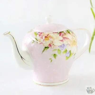 Théière porcelaine "les fleurs du jardin"  |  Théières à la folie