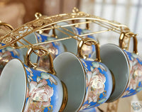 Thumbnail for Théière porcelaine avec tasses à l'anglaise | Théières à la folie