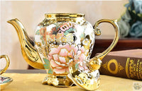 Thumbnail for Théière porcelaine avec tasses à l'anglaise | Théières à la folie