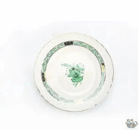 Thumbnail for Théière porcelaine blanche bouquets verts l'assiette | Théières à la folie