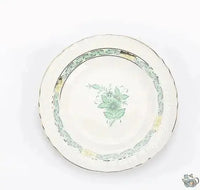 Thumbnail for Théière porcelaine blanche bouquets verts l'assiette | Théières à la folie