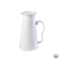 Thumbnail for Théière porcelaine blanche d'antan et 2 tasses | Théières à la folie