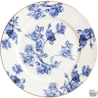 Thumbnail for Théière porcelaine fleurie de roses bleues | Théières à la folie
