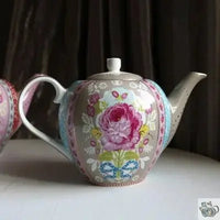 Thumbnail for Théière porcelaine motifs folklore chinois | Théières à la folie